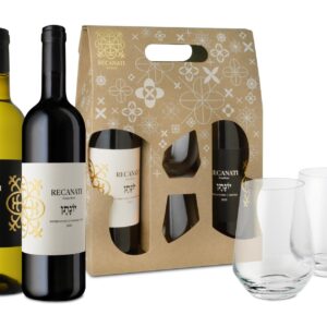 מארז חג זוג יונתן 2023 - ושתי כוסות