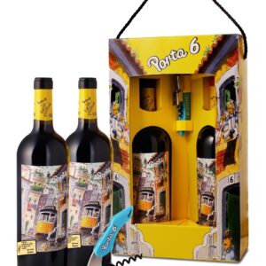 מארז חג פורטה 6 - שני בקבוקים וחולץ